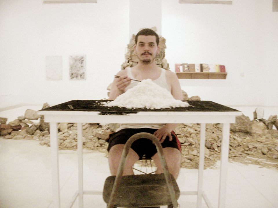 Performance - Registro Jhonny De Vasconcelos - Inauguración de "El Tercer Mundo" 16/10/2015.
