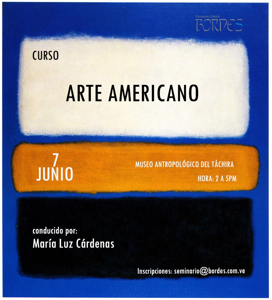 CARTEL MARIA LUZ ARTE AMERICANO