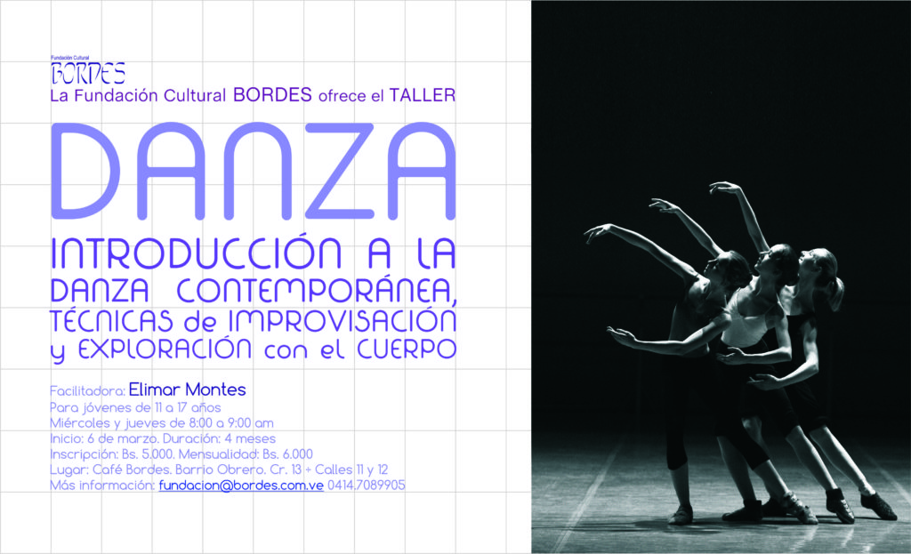 carteles bordes danza