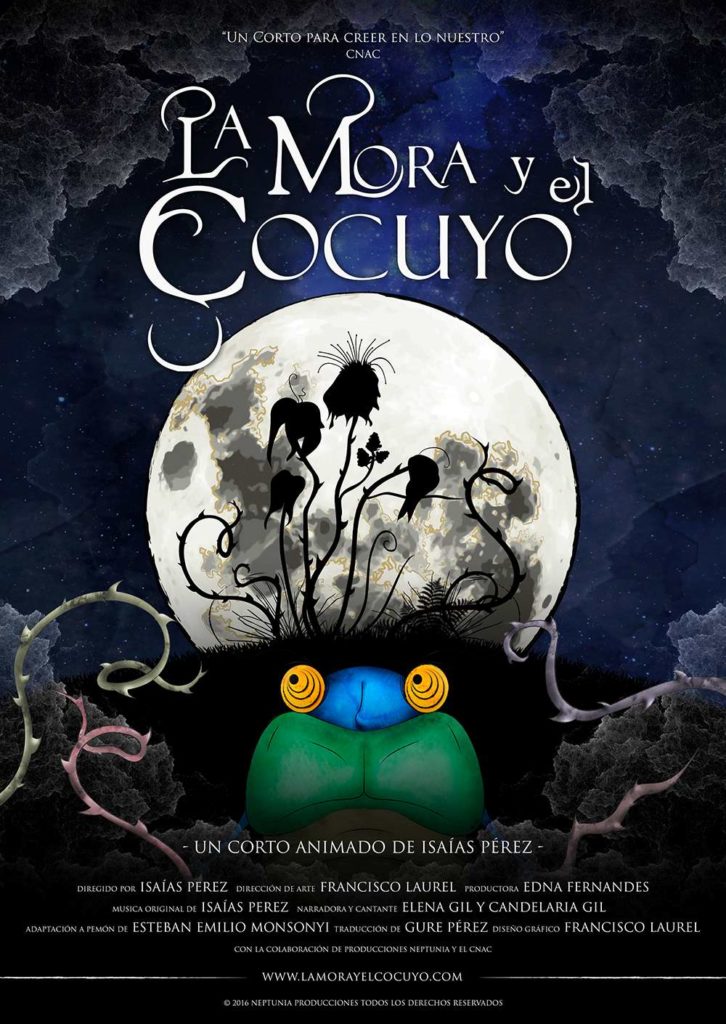afiche La Mora y el cocuyo