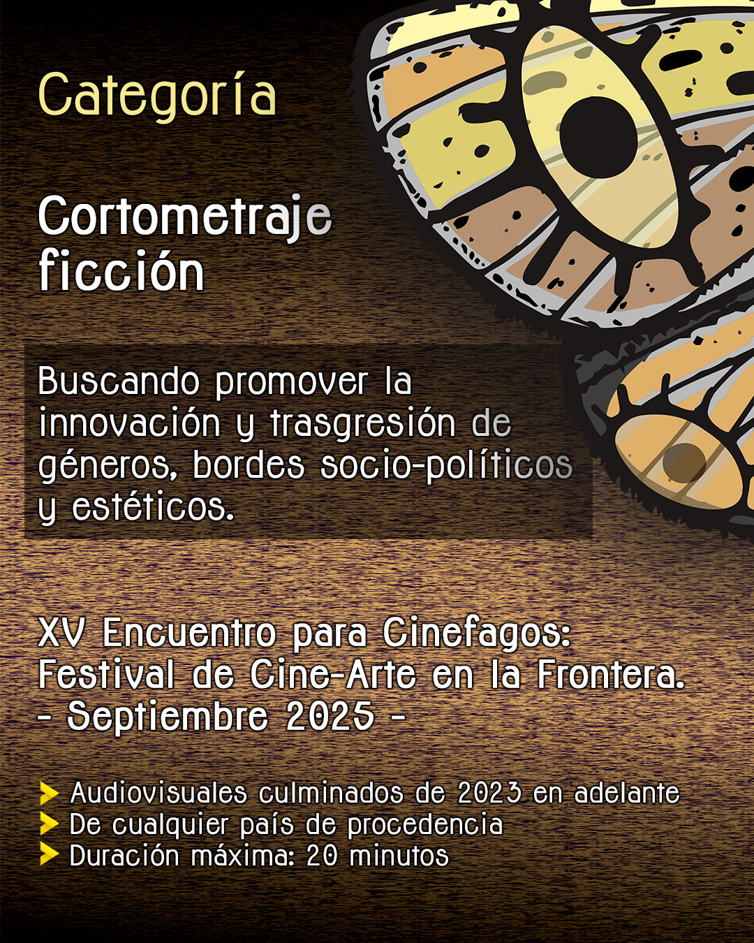 Cortometraje Ficción